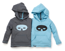 Wonderboy - Mask Hoodie (steel grey)