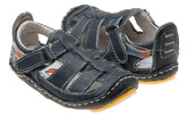 Rileyroos - Chessie in Navy, infant sandal