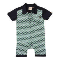 Fore Axel and Hudson - Arcade Print Romper