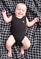Knuckleheads - Infant Skivvies Beater in Black