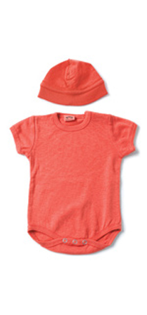 Appaman - Short-sleeved onesie with hat