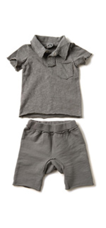 Appaman - Polo with round shorts